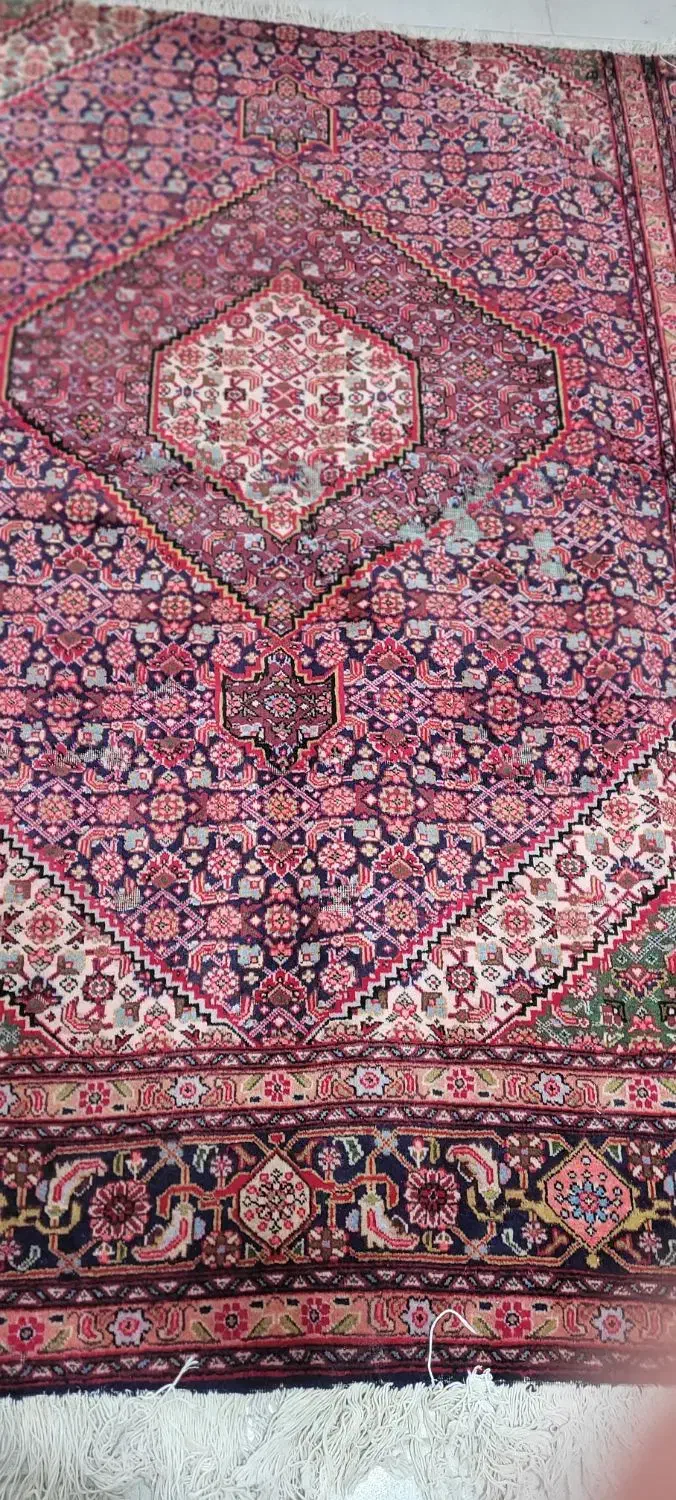 یک تخته فرش ۶ متری نقشه ماهی|فرش|مراغه, |دیوار