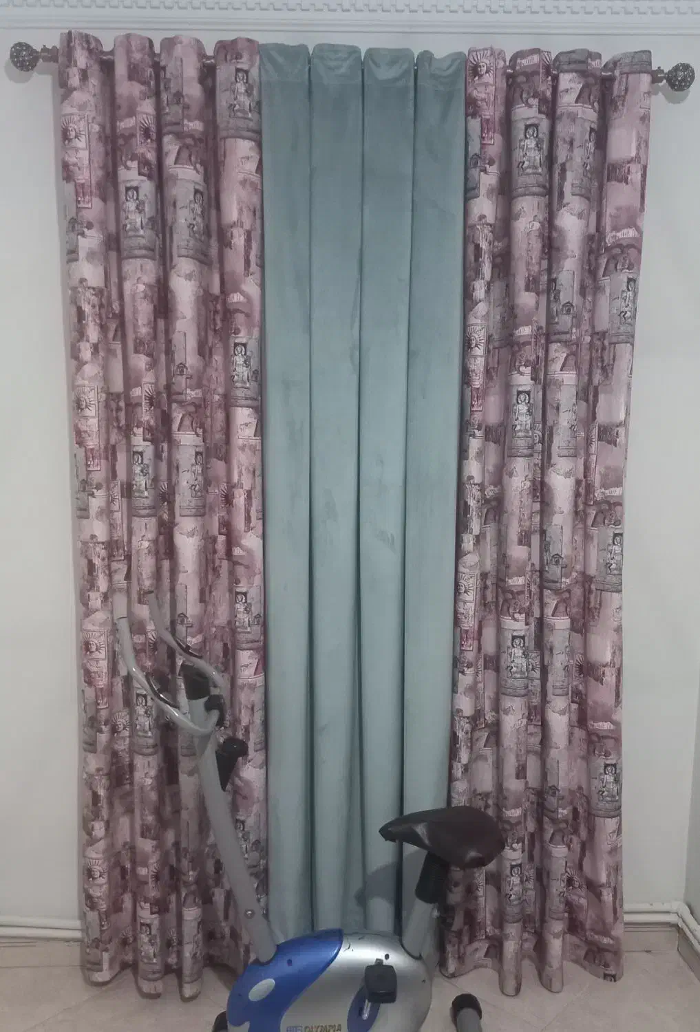 پرده پانچ|پرده، رانر، رومیزی|تهران, شهرک هما|دیوار