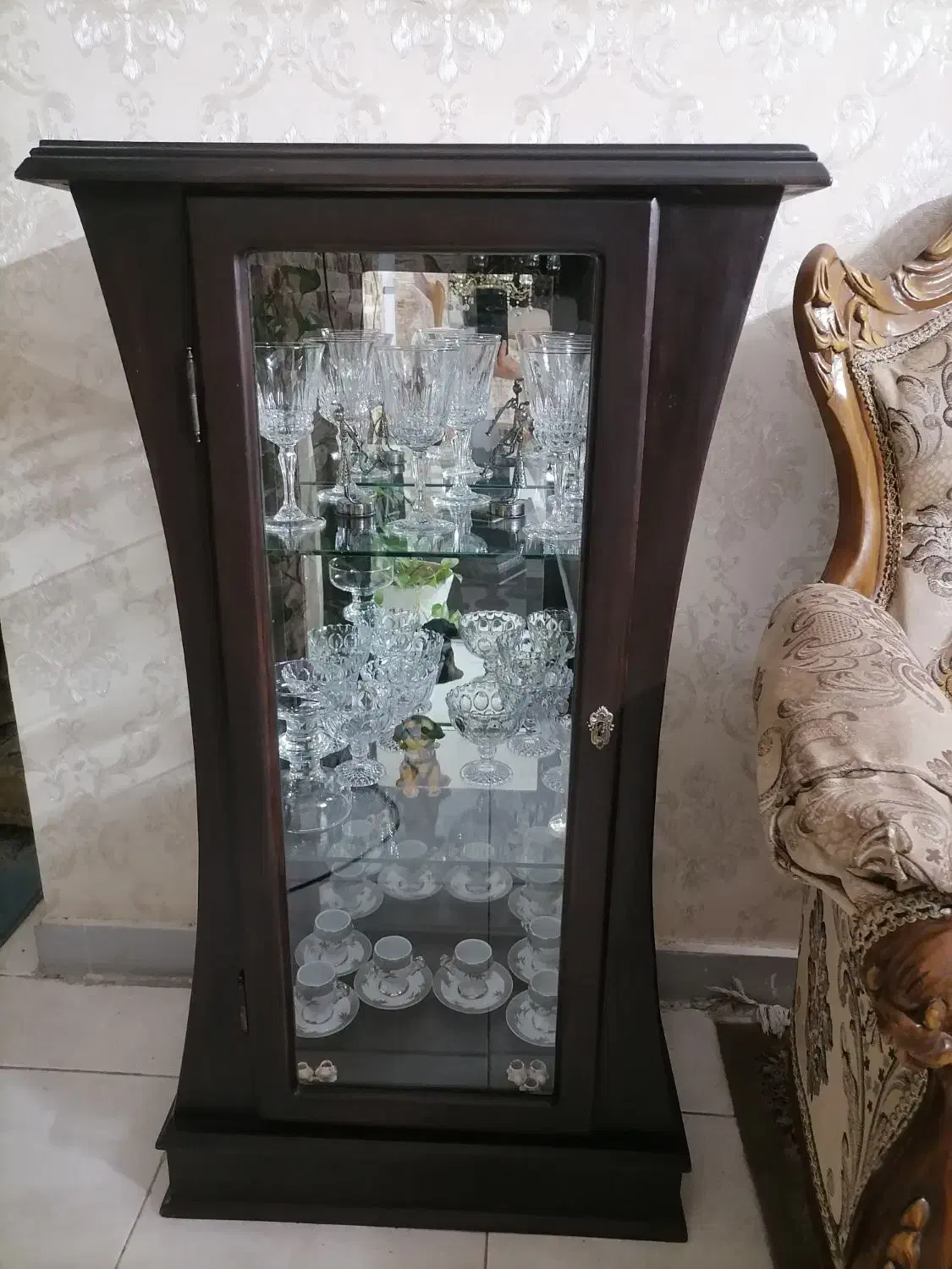 دوعدد بوفه کوتاه قهواای سوخته تمیز|بوفه، ویترین، کنسول|قرچک, پارس سرام|دیوار