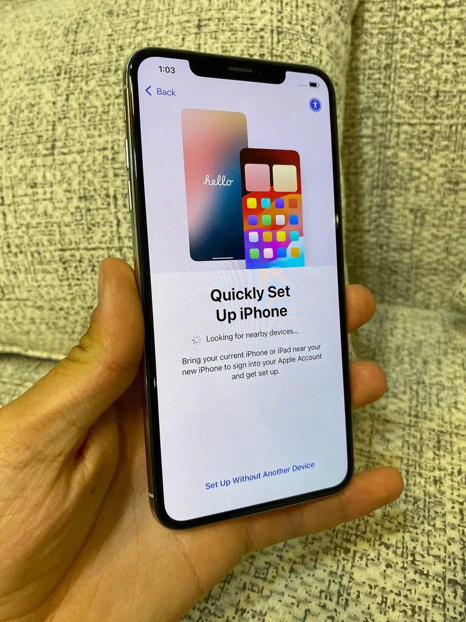 آیفون xs max 64 icloud|موبایل|تهران, فاطمی|دیوار