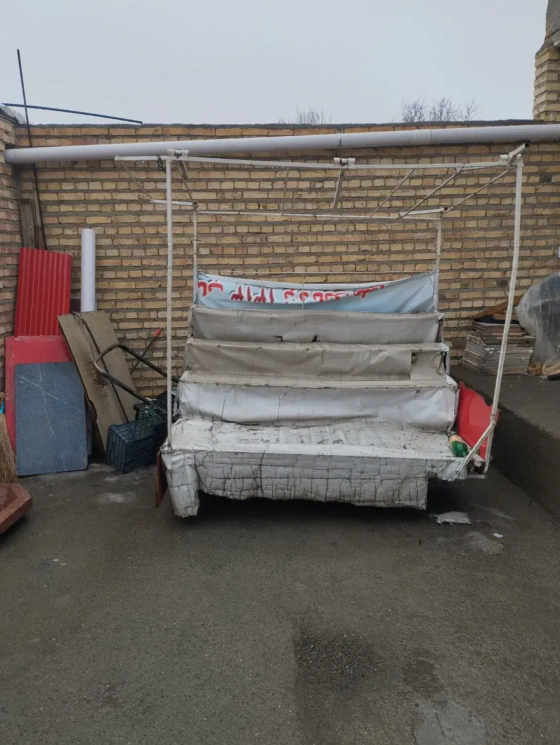 گاری دستی چرخدار|ابزارآلات|سلماس, |دیوار