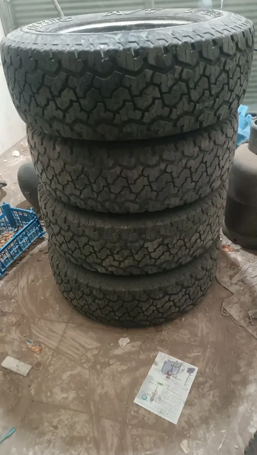 رینگ و لاستیک رونیز وپیکابسایز۱۶|قطعات یدکی و لوازم جانبی|قزوین, |دیوار