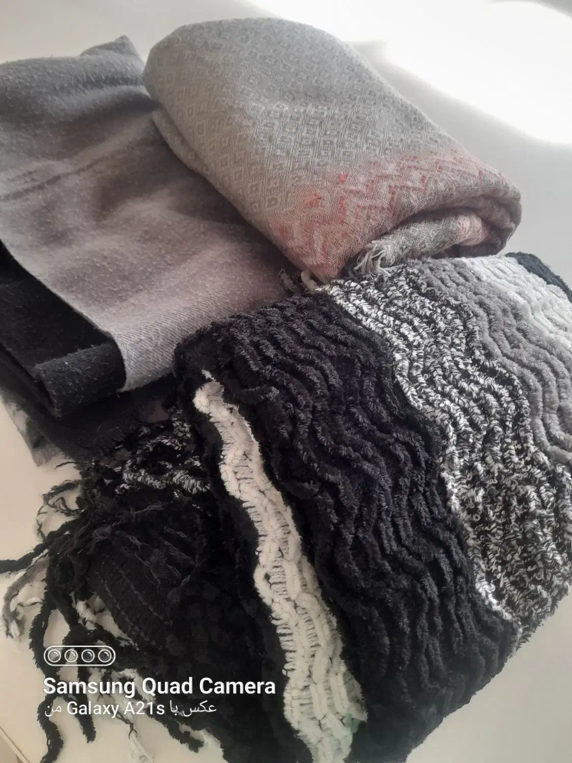 کاپشن وشال گرم سایز ۳۶|لباس|شاهرود, |دیوار
