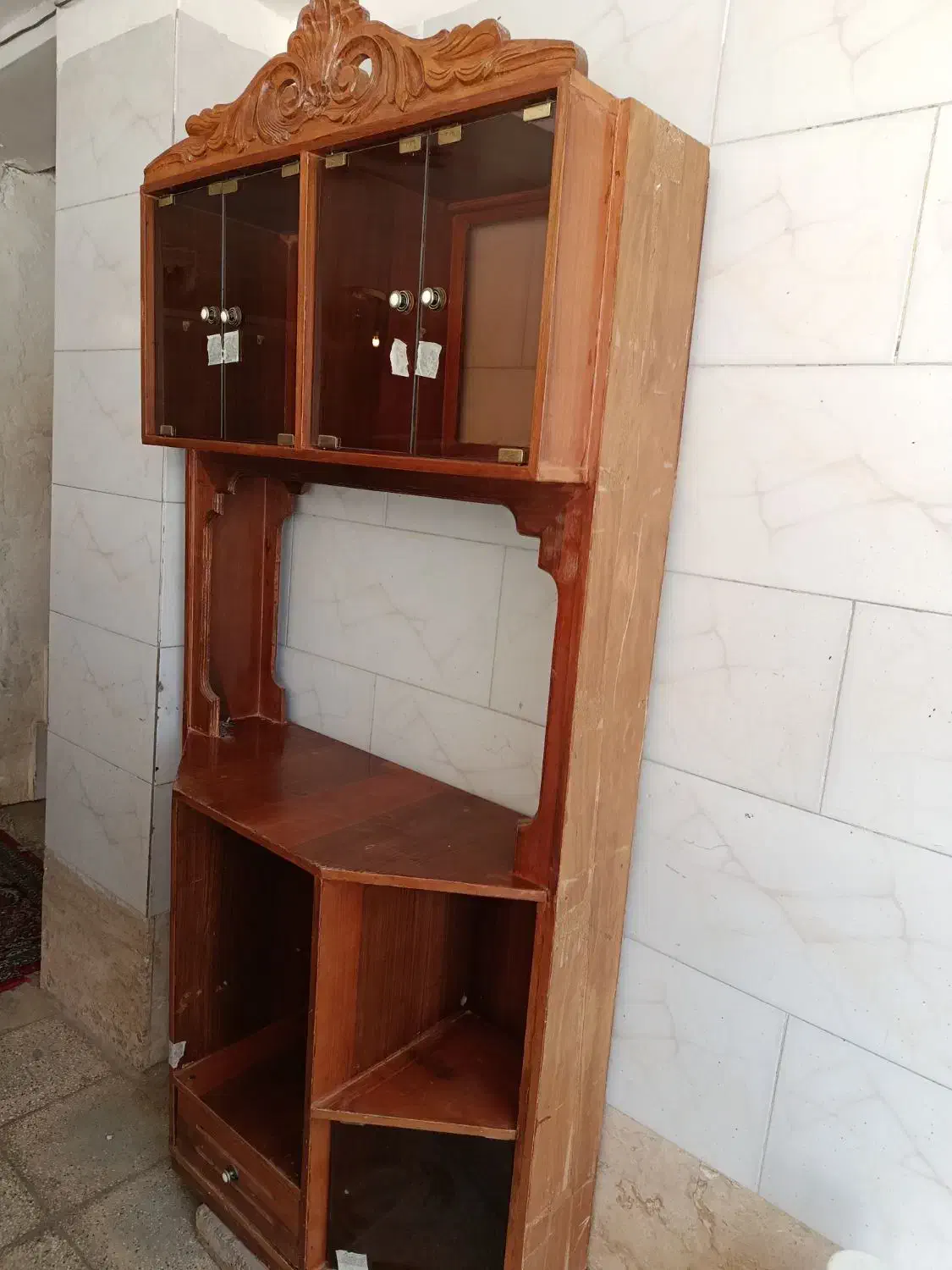 میز تلویزیونی ویترین خور|میز تلویزیون|ایوانکی, |دیوار