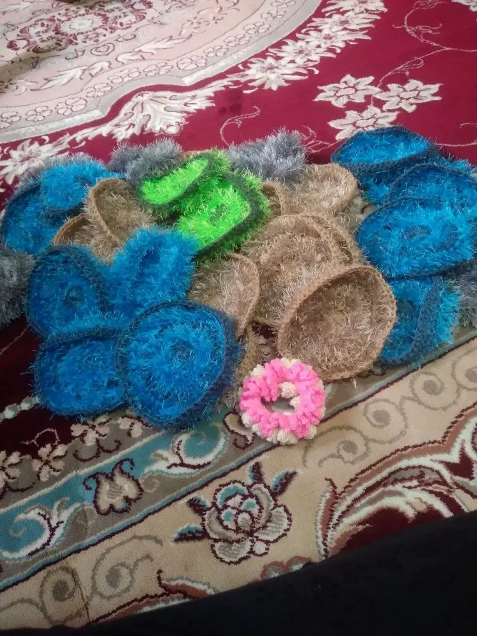 لیف اسکاج دست باف|لوازم نظافت|بندر ترکمن, |دیوار