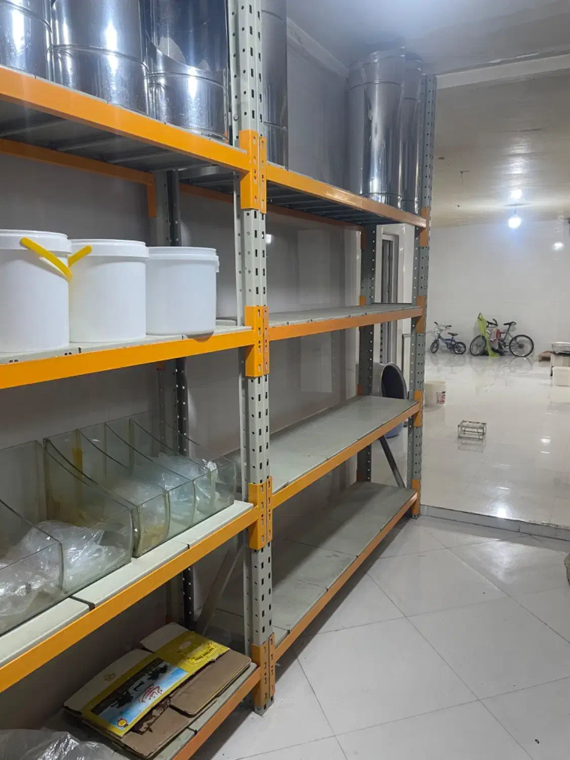 راک صنعتی 8دستگاه 5طبقه عمق50  تعداد 50عدد قفسه|فروشگاه و مغازه|مشهد, انقلاب|دیوار