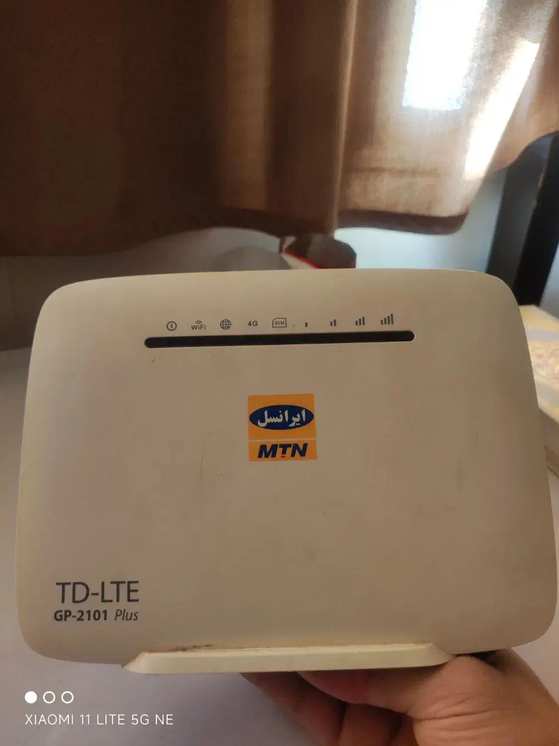 مودم ایرانسل TD-LTE مودل GP-2101 پلاس|مودم و تجهیزات شبکه|قم, چهار امامزاده|دیوار