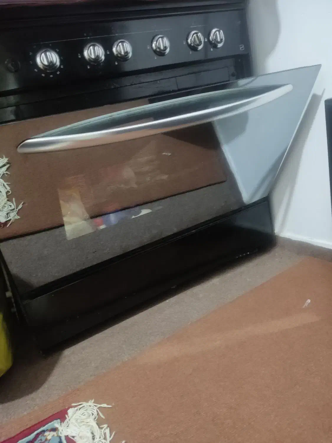 گاز پنج شعله مشکی|اجاق گاز و لوازم برقی پخت‌وپز|گرگان, |دیوار