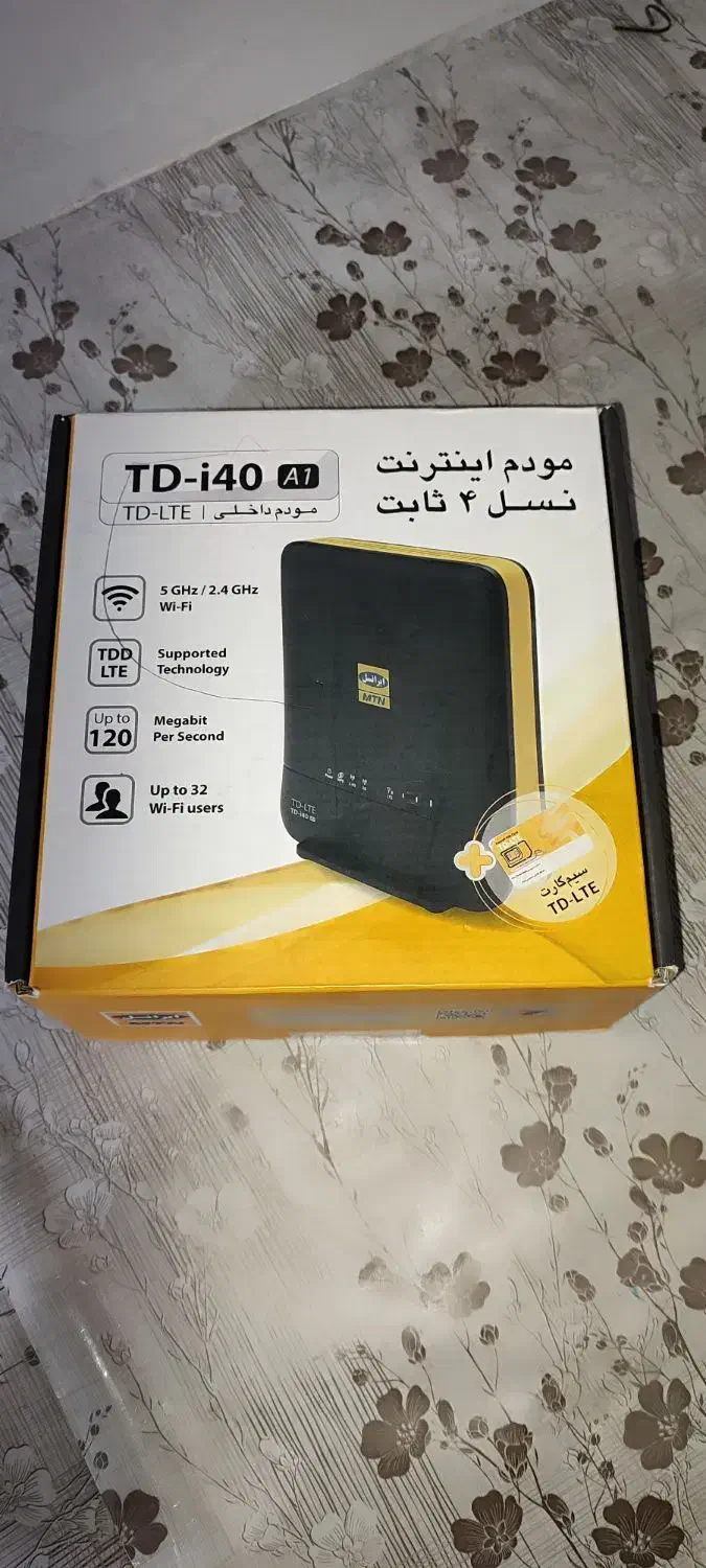 مودم ایرانسل TD LTE|مودم و تجهیزات شبکه|تهران, گرگان|دیوار