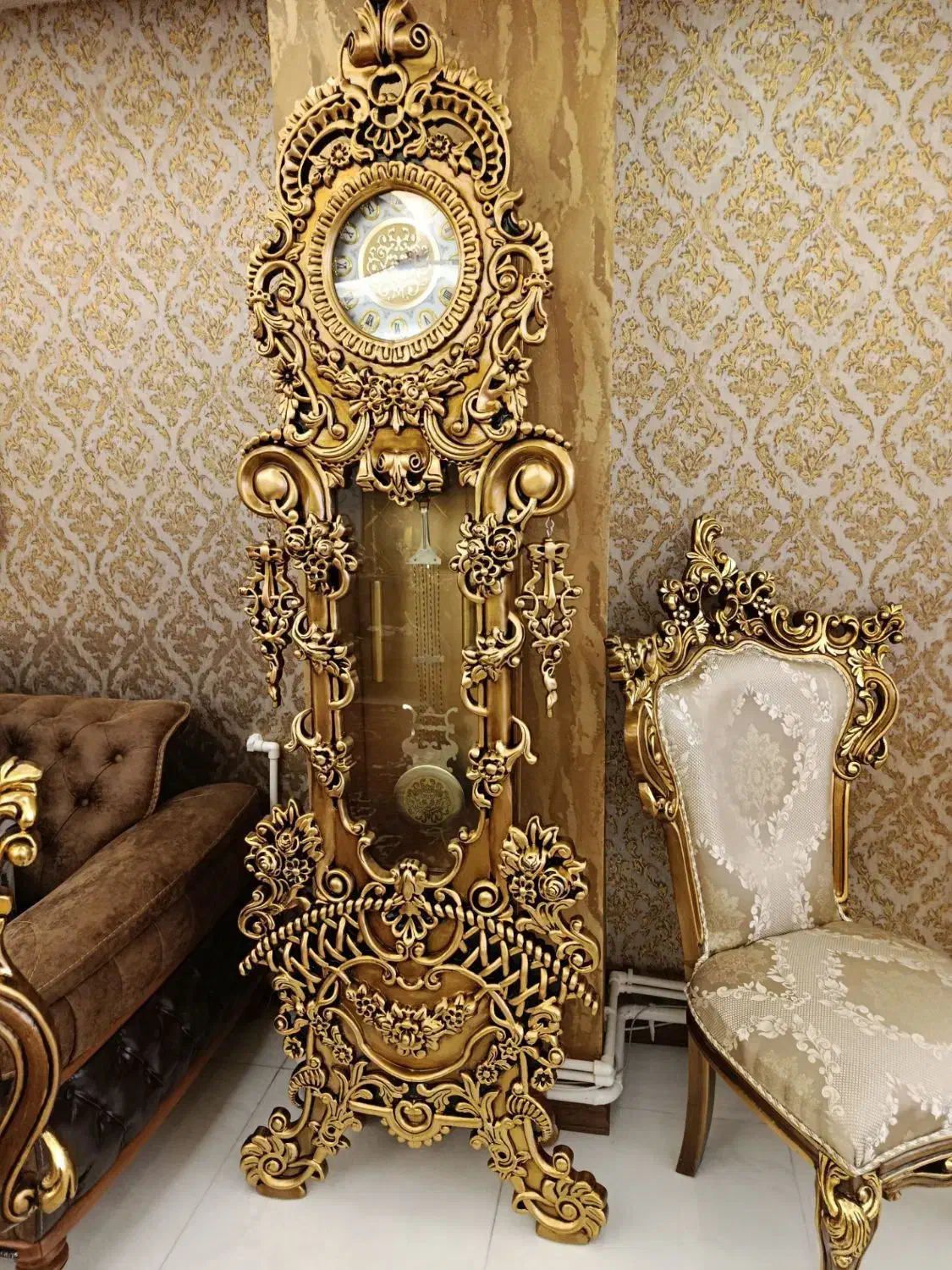 ساعت ایستاده چوبی|ساعت دیواری و تزئینی|تبریز, |دیوار