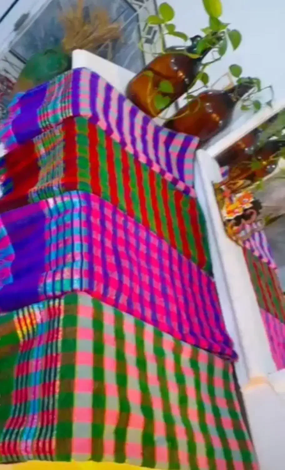 سفره دست بافت|سفره، حوله، دستمال آشپزخانه|گرگان, |دیوار