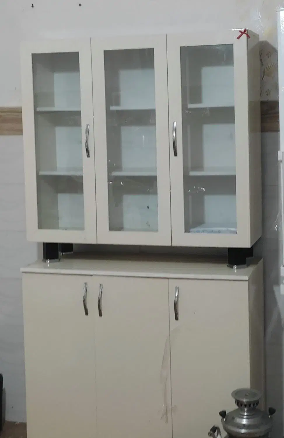 فروش کمد آشپزخانه ازجنس mdf در حد نو.سینک آشپزخانه|مصالح و تجهیزات ساختمان|میاندوآب, |دیوار