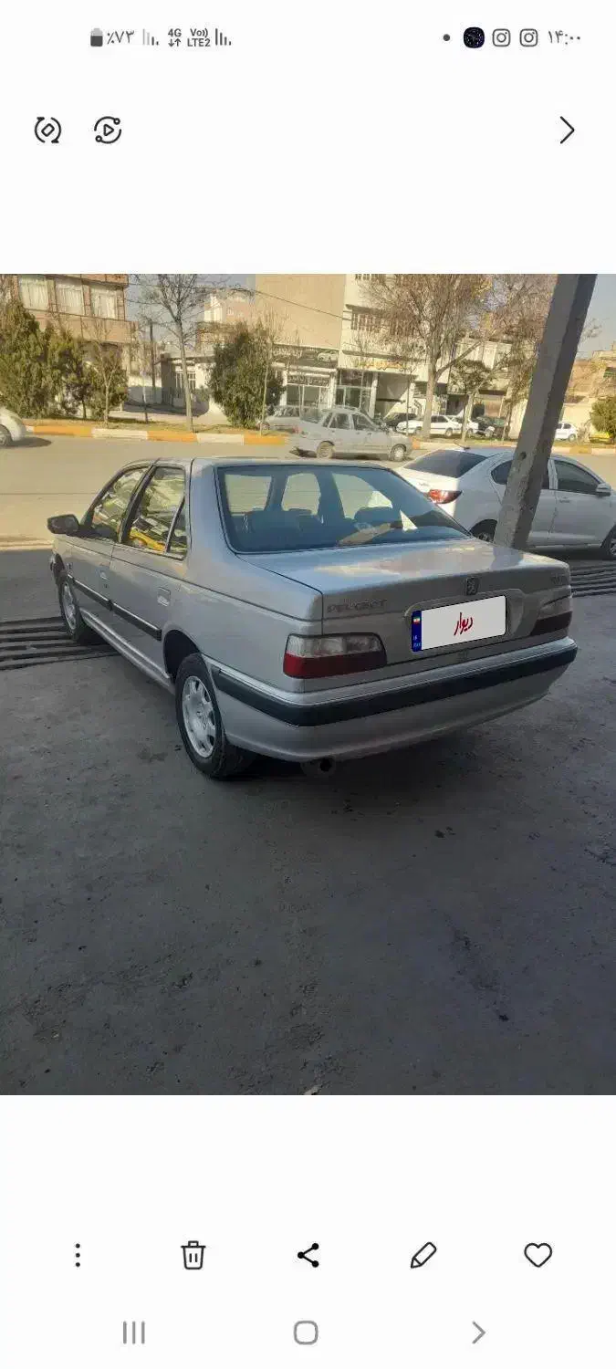 پژو ۸۳ دوره رنگ بدون ریال خرجی|خودرو سواری و وانت|اردبیل, |دیوار