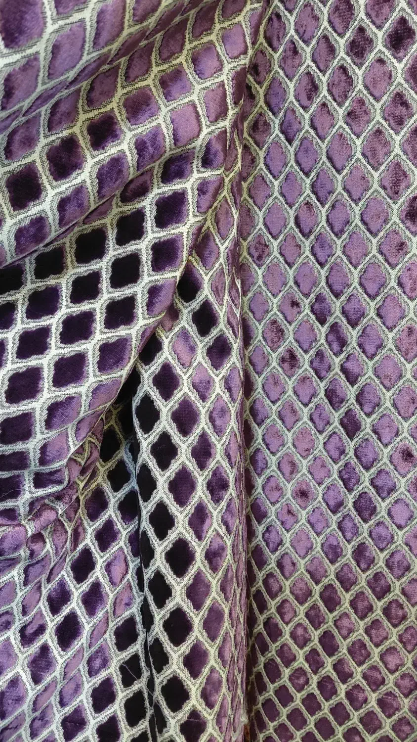 قواره وارداتی مخمل بنفش حراج ویژه بلک فرایدی|پرده، رانر، رومیزی|کرمان, |دیوار