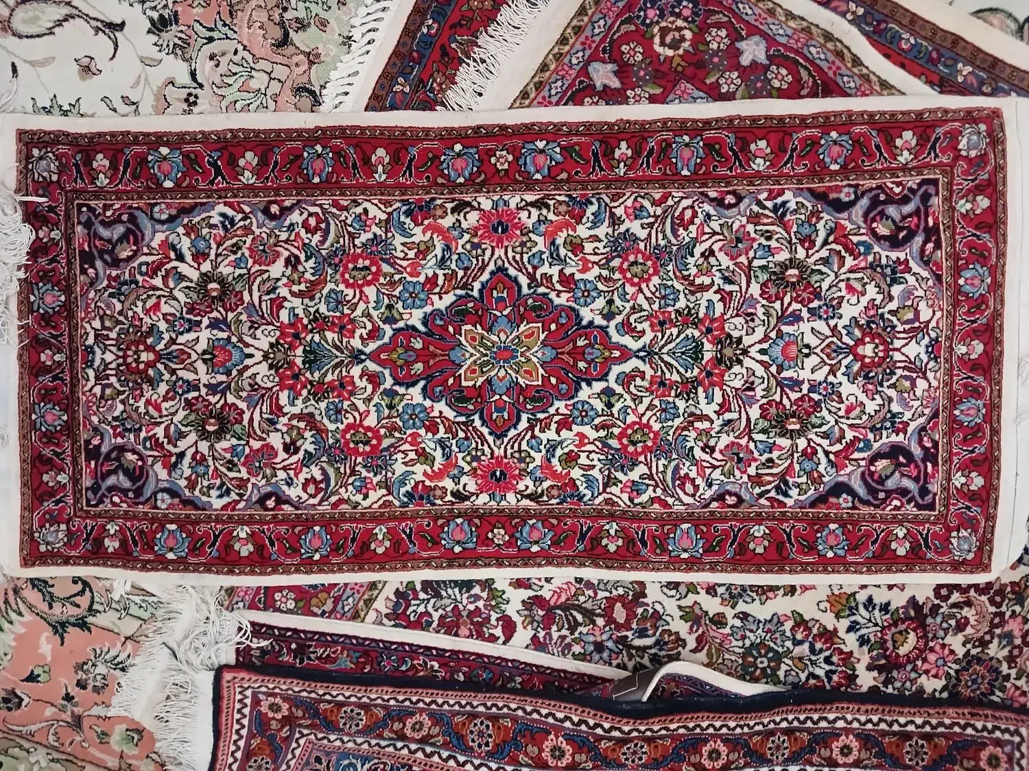 ۴عدد قالیچه نفیس|فرش|ملایر, |دیوار