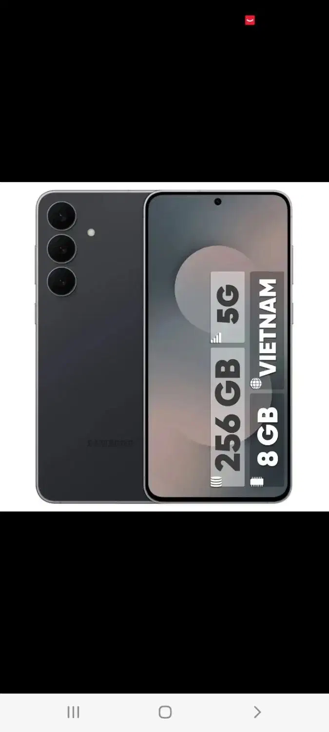 سامسونگ s25 fe آکبند مشکی|موبایل|تهران, پاسداران|دیوار