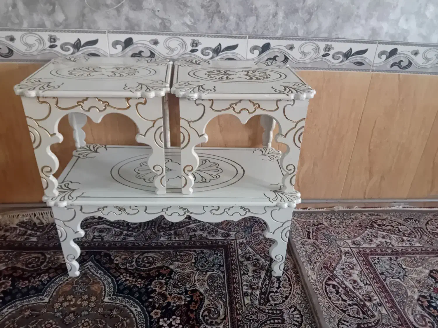 میز عسلی چوبی|مبلمان خانگی و میز عسلی|مراغه, |دیوار