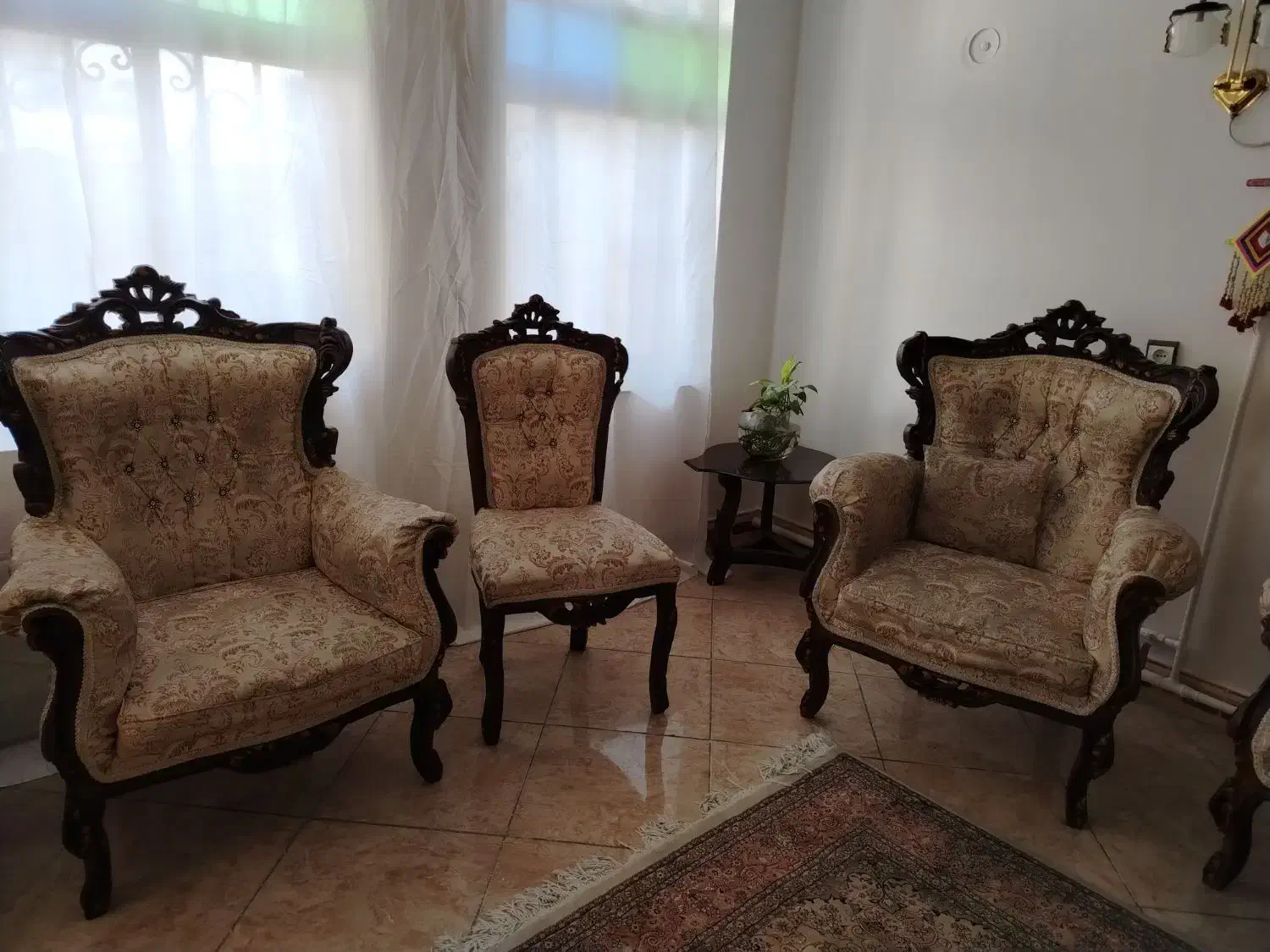 مبل ۹ نفر|مبلمان خانگی و میز عسلی|رودهن, |دیوار