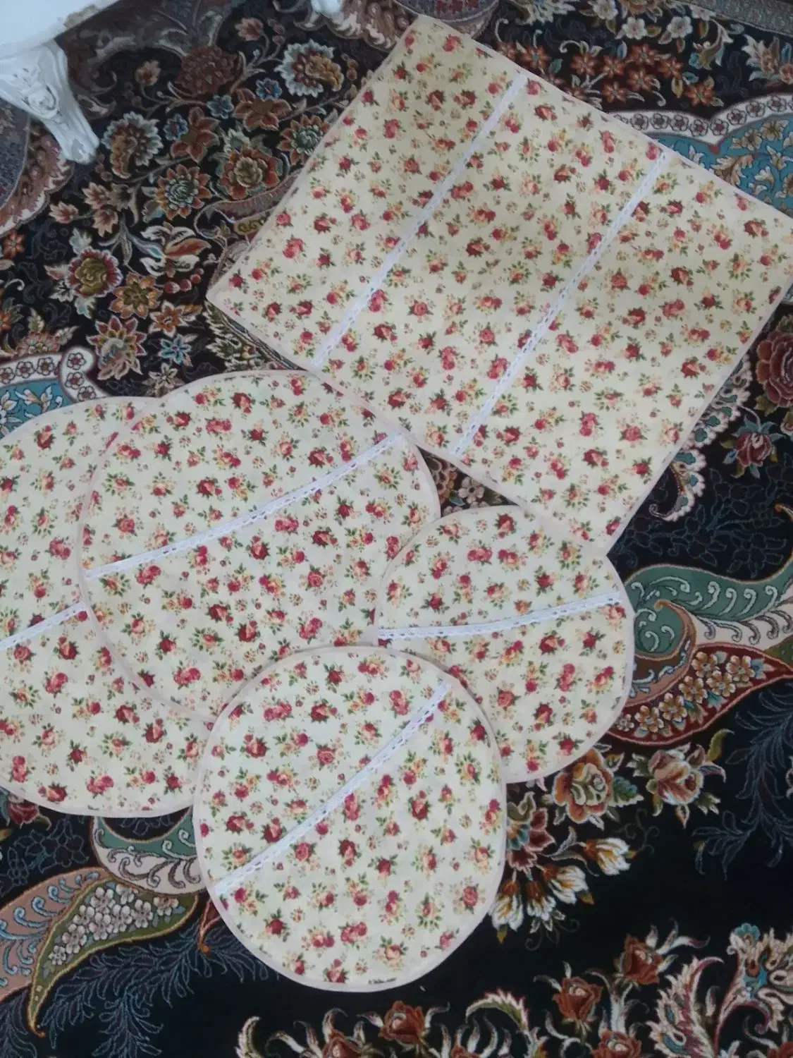 کاورمیزنهارخوری کاورلوازم آشپزخانه سرویس عروس|سفره، حوله، دستمال آشپزخانه|بروجرد, |دیوار