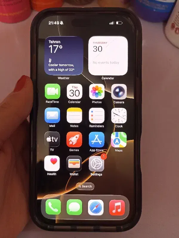 آیفون ۱۶ پرو، ۲۵۶ گیگ، ۲ سیم، ریجستر شده مسافری|موبایل|تهران, شهرک غرب|دیوار