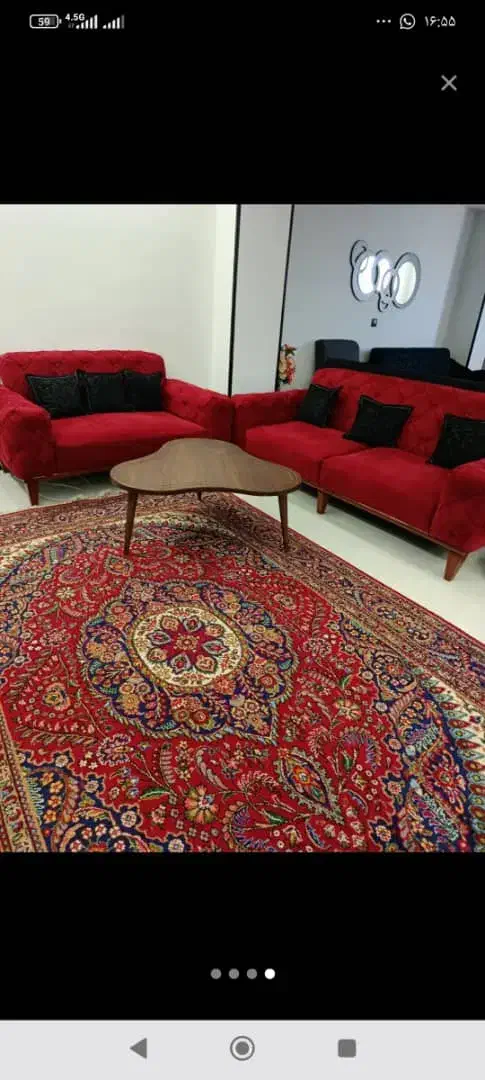 مبل ۷ نفره چستر|مبلمان خانگی و میز عسلی|شیراز, باهنر|دیوار