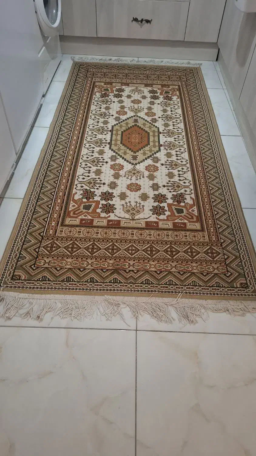 گلیم راهرویی|گلیم، جاجیم، گبه|کرمان, |دیوار