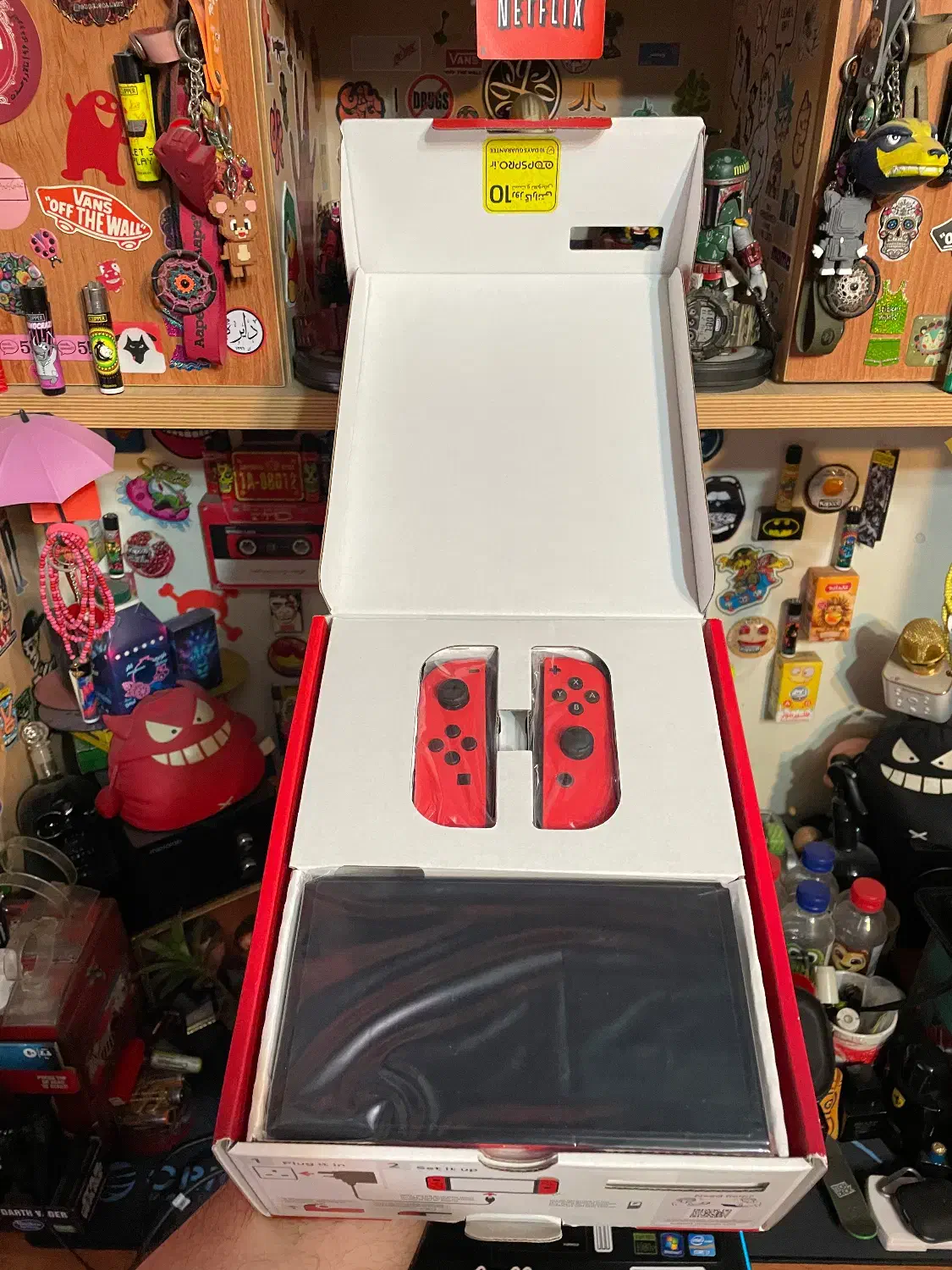 Nintendo switch oled Mario edtion نینتندو سوییچ|کنسول، بازی ویدئویی و آنلاین|تهران, قزل قلعه|دیوار