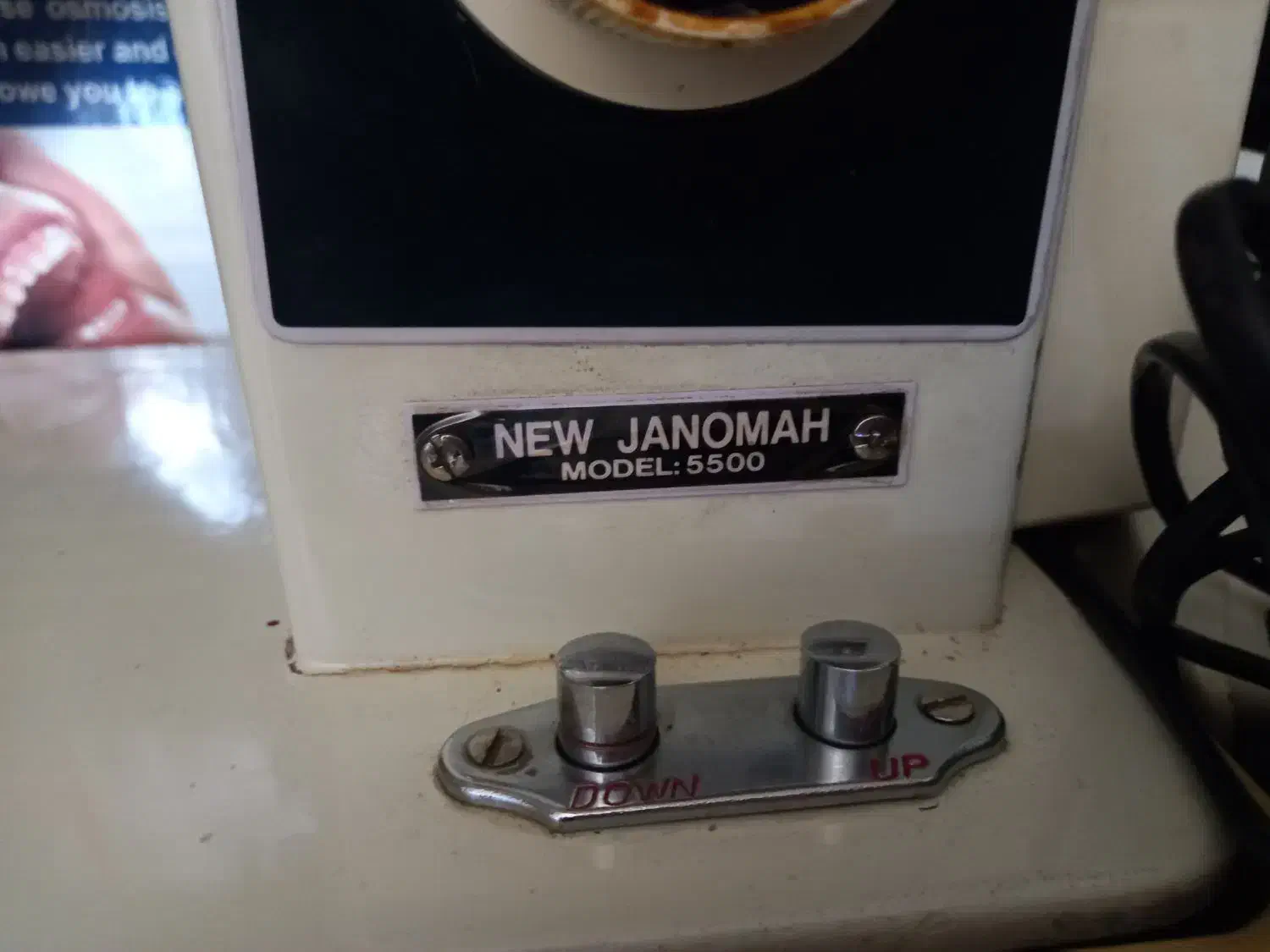 چرخ خیاطی ژانومه۵۵۰۰|چرخ خیاطی و ریسندگی|زرقان, |دیوار