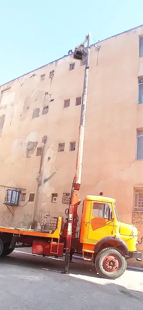 جرثقیل کفی دار دکل بلند|خدمات حمل و نقل|خرم‌آباد, |دیوار