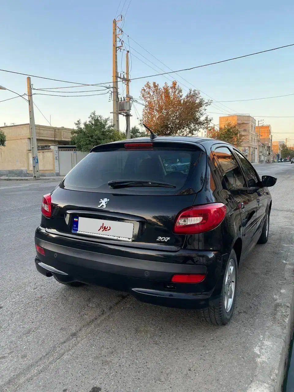 پژو ۲۰۷ پانورما مشکی ۱۴۰۰|خودرو سواری و وانت|گنبد کاووس, |دیوار