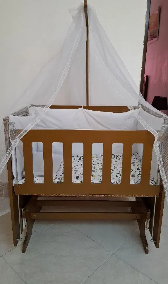 تخت کنارمادر|تخت و صندلی بچه|بهشهر, |دیوار