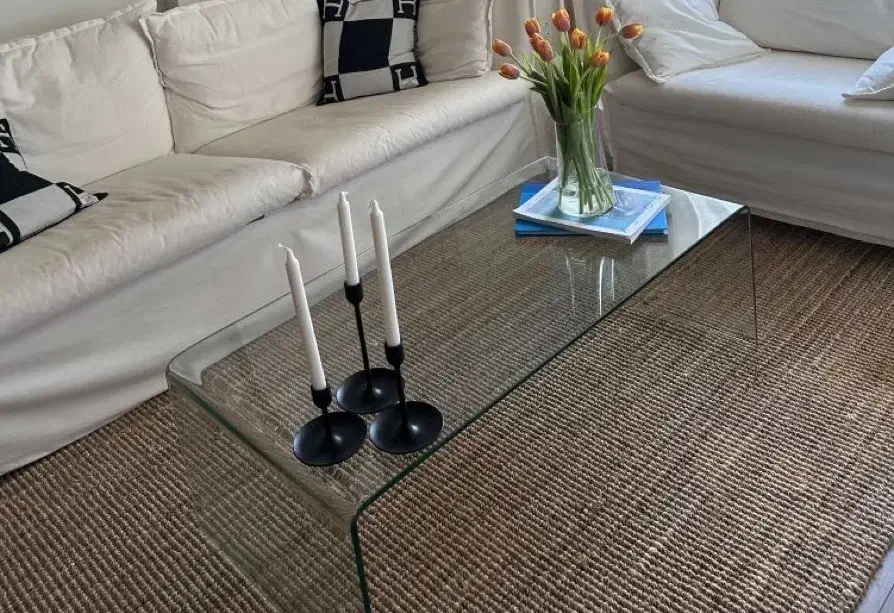 میز جلو مبلی شیشه‌ای - تولید مجموعه + تضمین ارسال|مبلمان خانگی و میز عسلی|باغستان, |دیوار