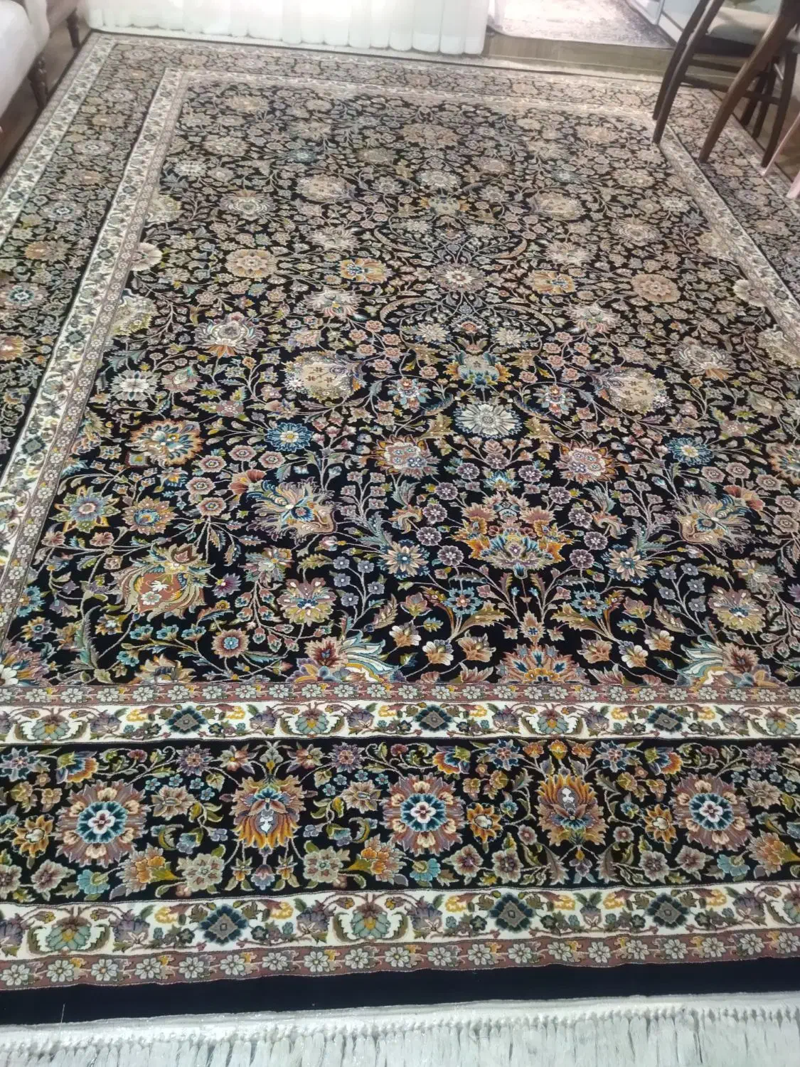 فرش|فرش|قزوین, |دیوار