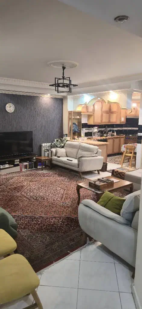 ۷۳متر دوخوابه طبقه ۴ سازمان برنامه شمالی