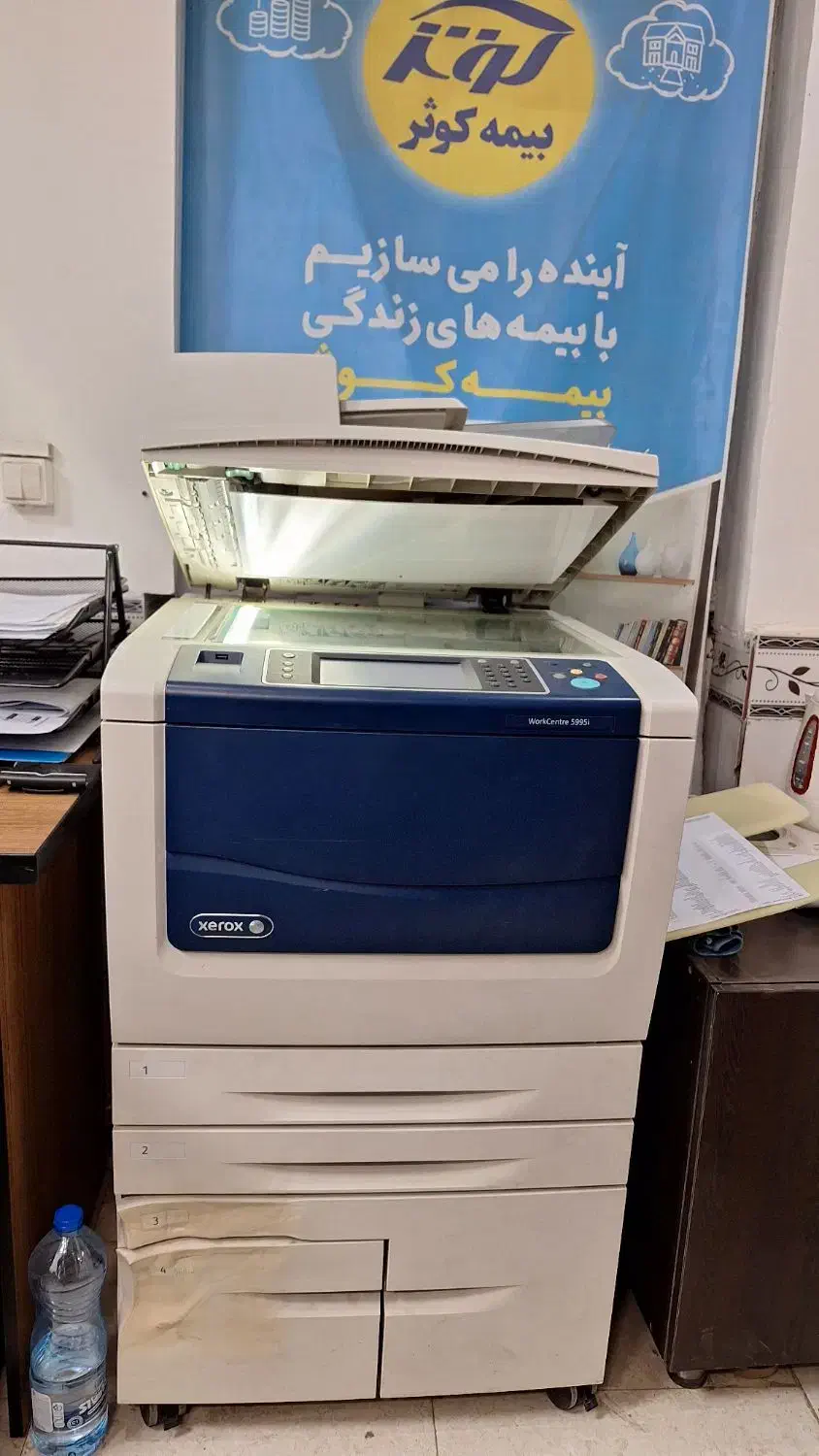 پرینتر زیراکس مدل ۵۸۵۵|پرینتر، اسکنر، کپی، فکس|زنجان, |دیوار