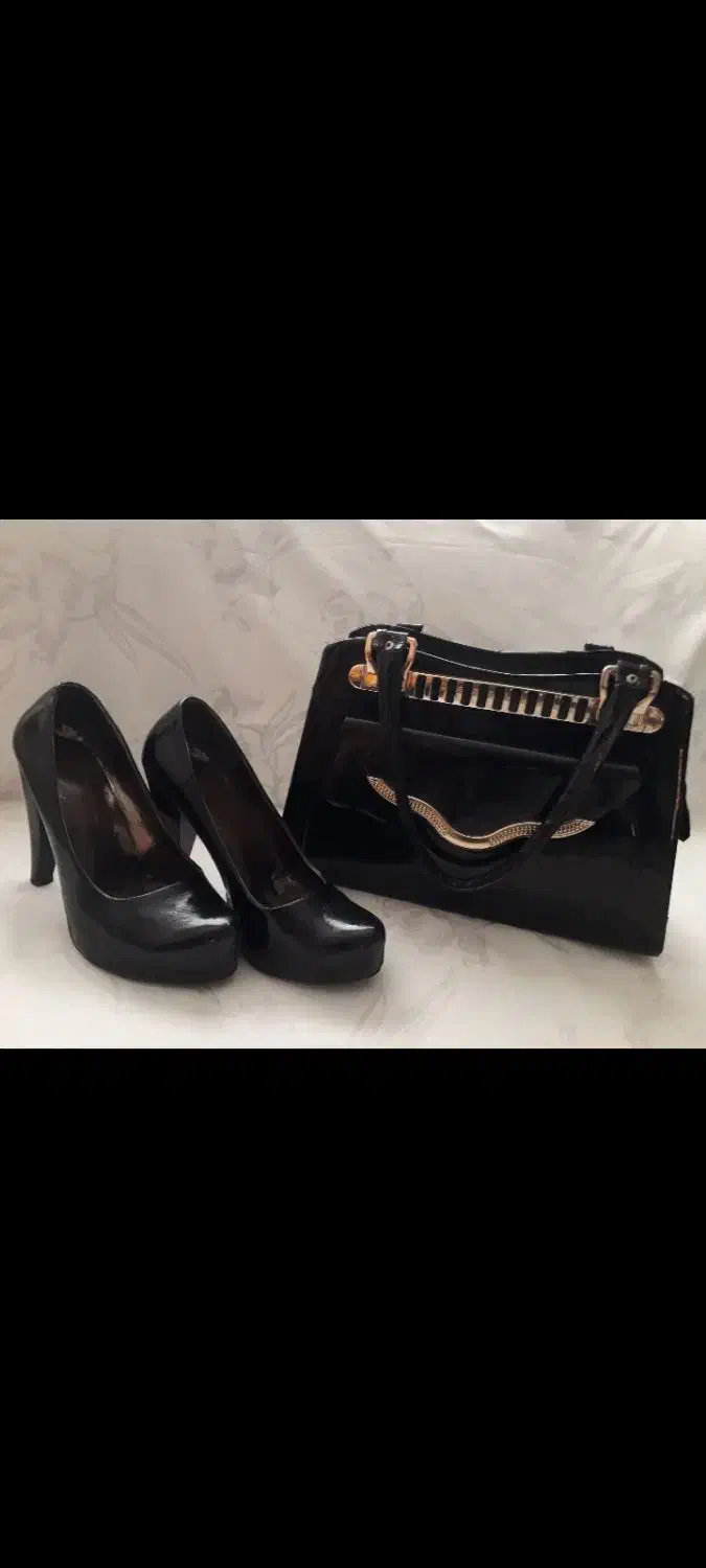 گیف وکفش ست ورنی|کیف، کفش، کمربند|سبزوار, عظیمیان|دیوار