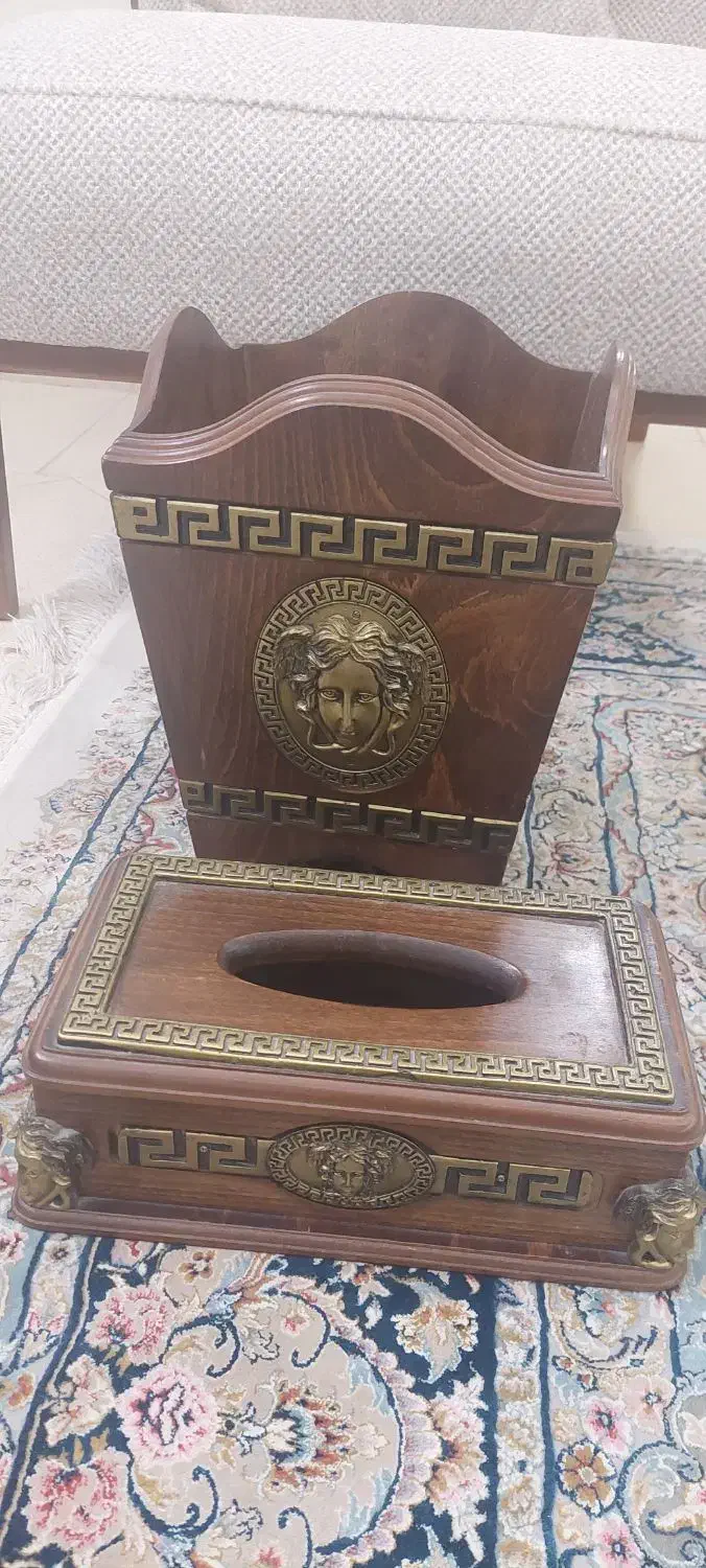 سطل و جادستمالی چوبی|صنایع دستی و سایر لوازم تزئینی|تهران, خانی آباد نو شمالی|دیوار
