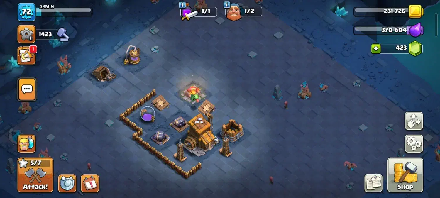 اکانت کلش اف کلنز|کنسول، بازی ویدئویی و آنلاین|اسفراین, |دیوار