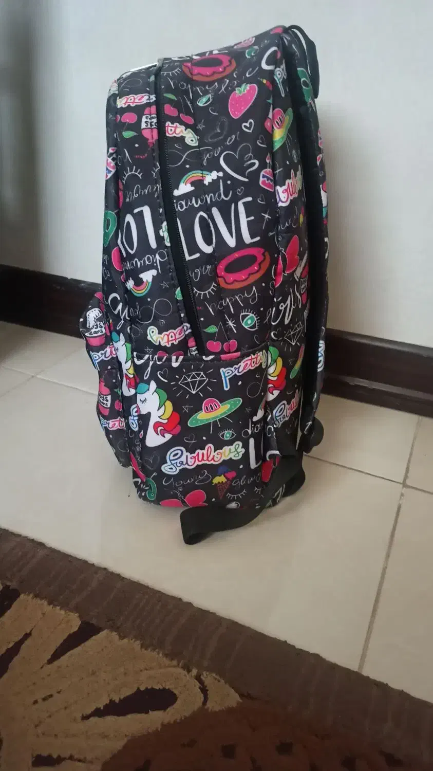 کیف کوله پشتی مدرسه|کیف، کفش، کمربند|اصفهان, شیخ اشراق|دیوار