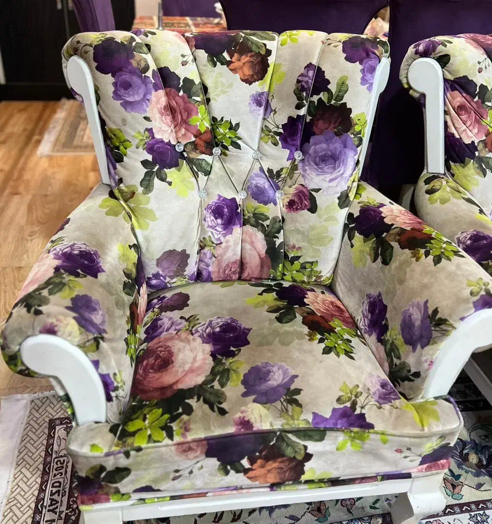 ست مبل ۷نفره شیک و نو بسیار تمیز و سالم|مبلمان خانگی و میز عسلی|خمام, |دیوار