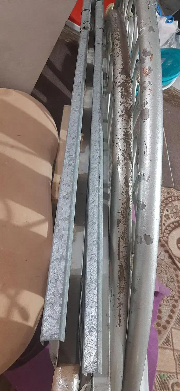 تخت فلزی ۲ نفره|تخت و سرویس خواب|آبادان, |دیوار