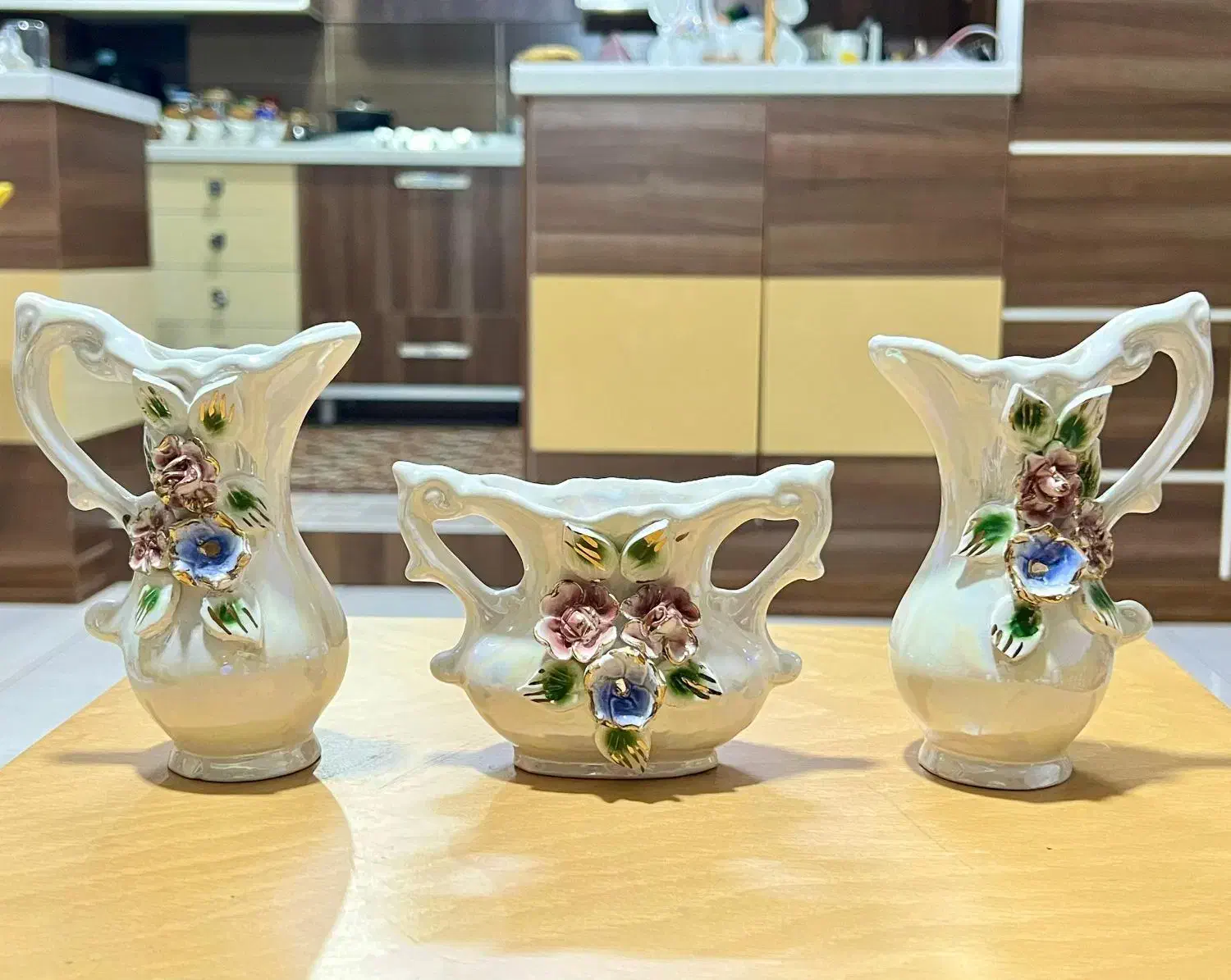 سرویس گلدار|صنایع دستی و سایر لوازم تزئینی|شیراز, آزادگان|دیوار