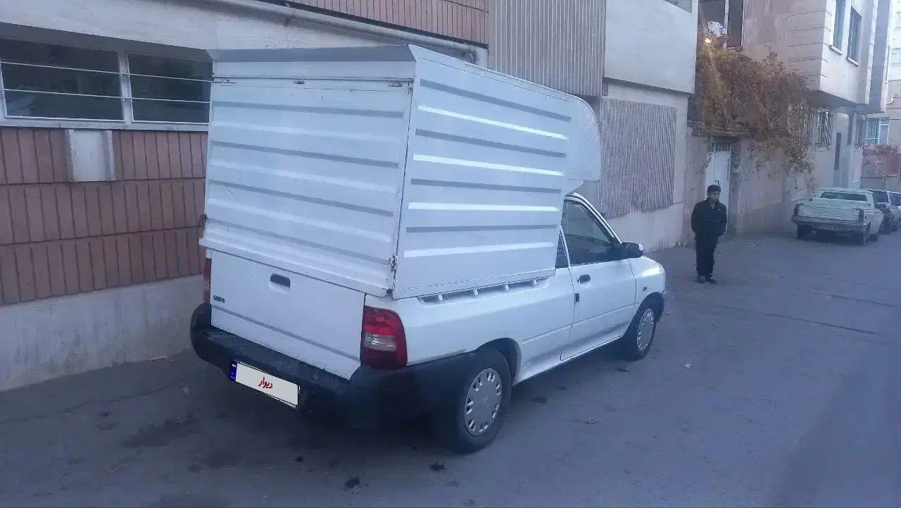 فروش پراید وانت مدل ۹۸ بی رنگ بدونه ایراد|خودرو سواری و وانت|همدان, |دیوار