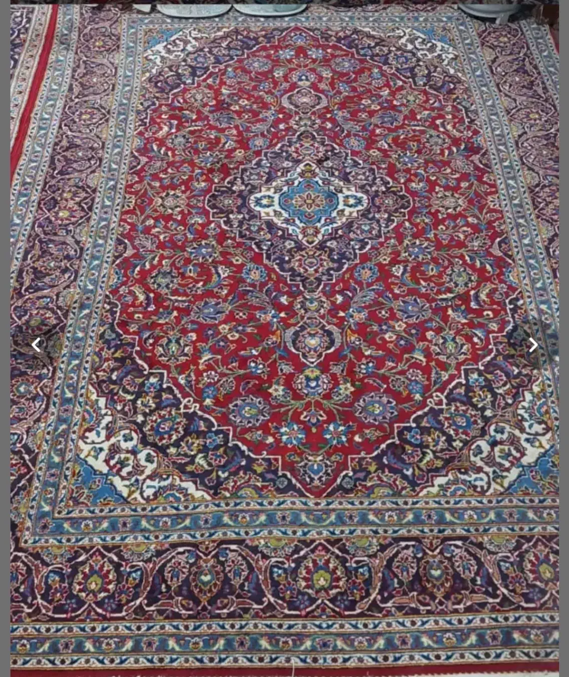 دو تخته فرش کاشان درحد نو|فرش|رشت, بلوار گیلان|دیوار