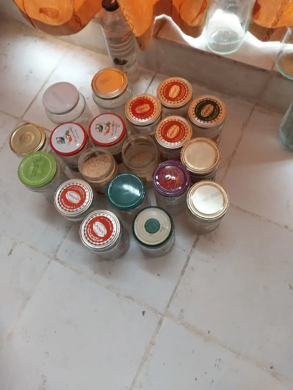 شیشه جا مربا|ظروف نگهدارنده، پلاستیکی، یک‌بارمصرف|محمدیه-قزوین, |دیوار