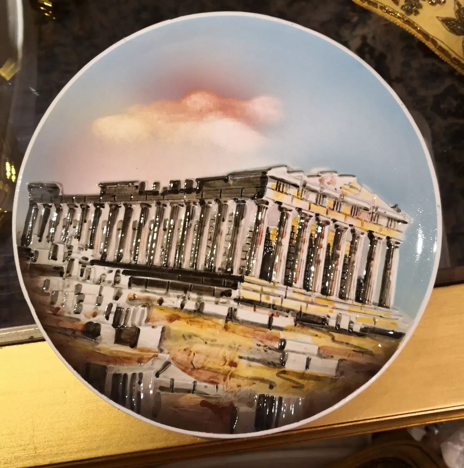 بشقاب قدیمی دکوری|صنایع دستی و سایر لوازم تزئینی|تهران, اقدسیه|دیوار