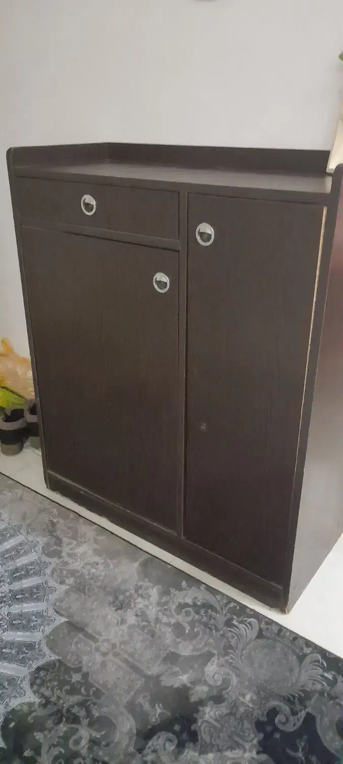 جاکفشی ام دی اف قهوه ایی تیره|جاکفشی، کمد، دراور|ری, سیزده آبان|دیوار