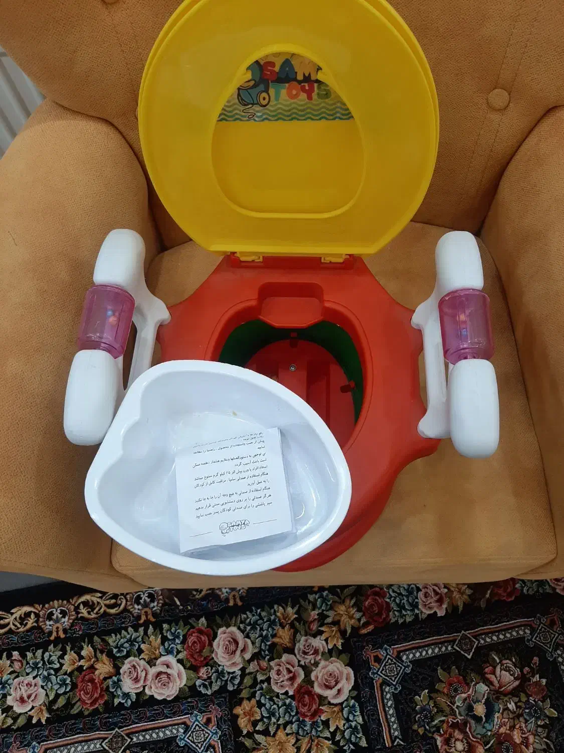 دستشویی فرنگی کودک|اسباب و اثاث بچه|سنندج, |دیوار