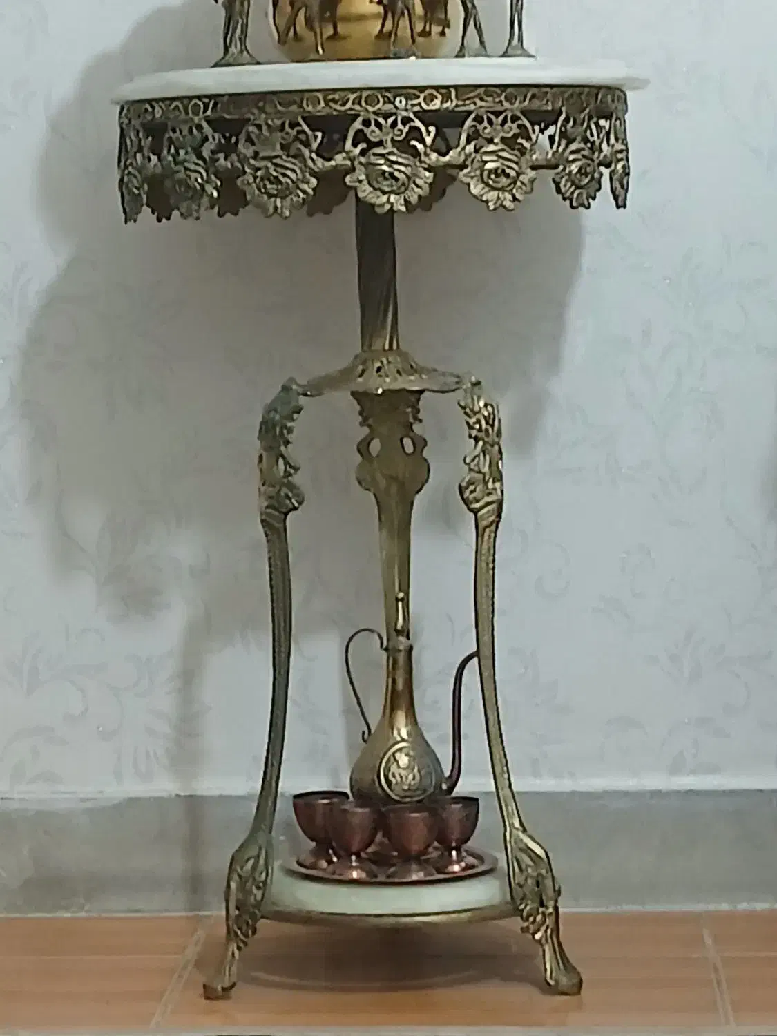 میز عسلی برنجی|میز تلفن|تهران, خلیج فارس|دیوار