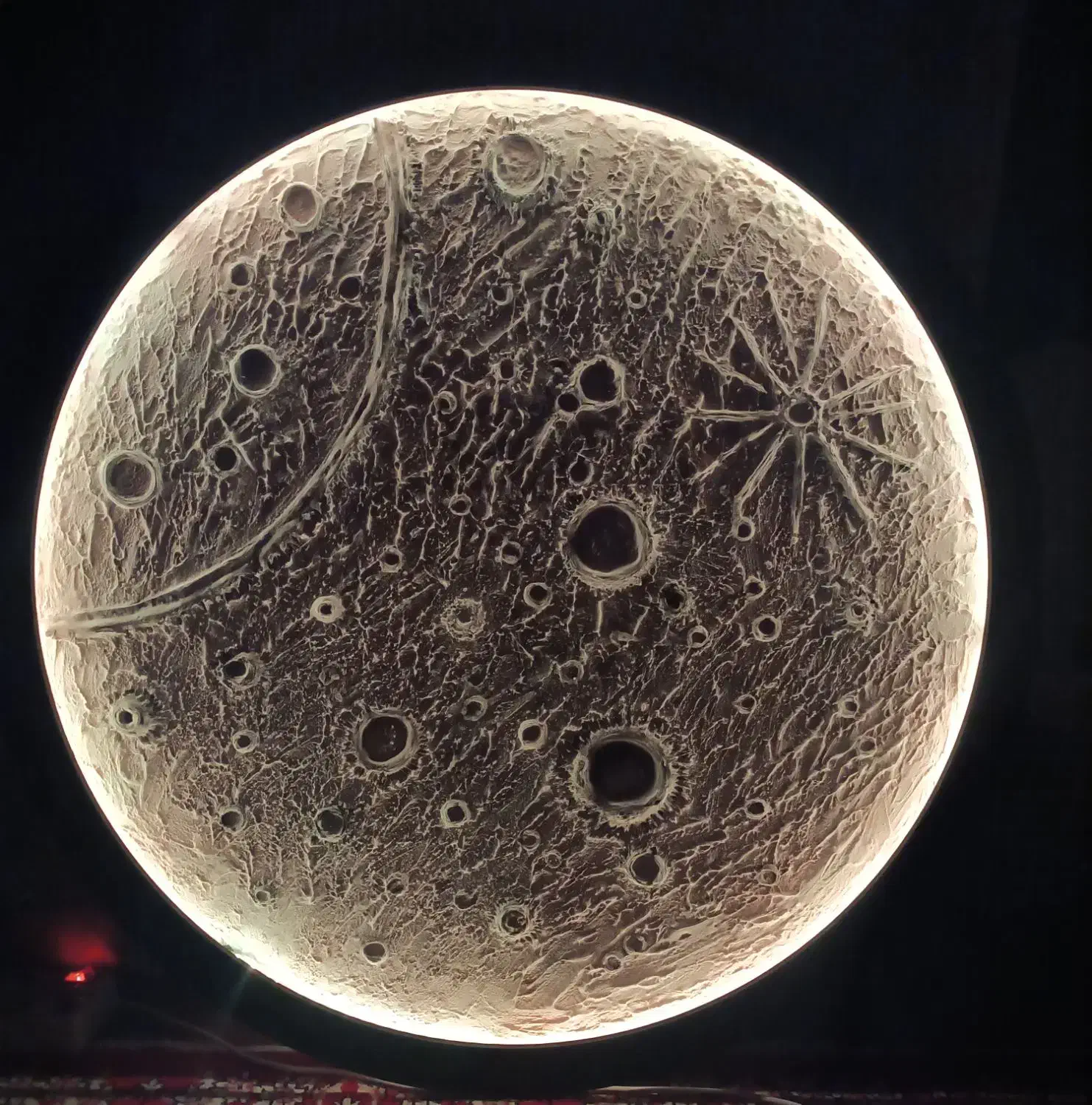 تابلو ماه دکوراتیو|تابلو، نقاشی، عکس|قم, باغ کرباسی|دیوار